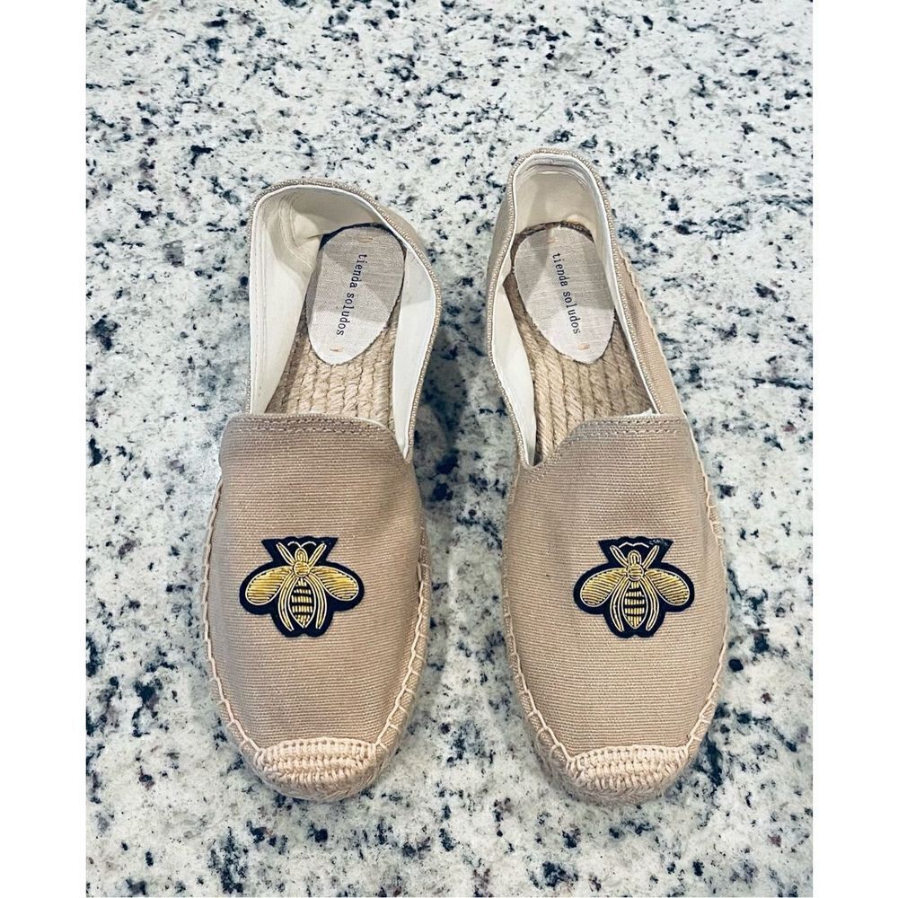Tienda Soludos Espadrilles Shoes Embroidery Sweet Slip Smoking Up Summer Shoe